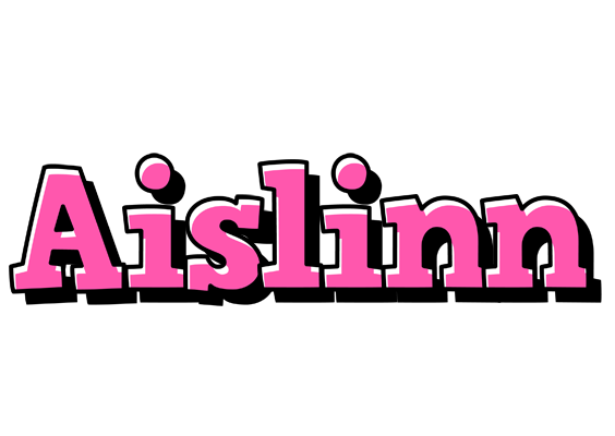 Aislinn girlish logo