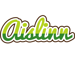 Aislinn golfing logo