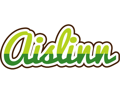 Aislinn golfing logo