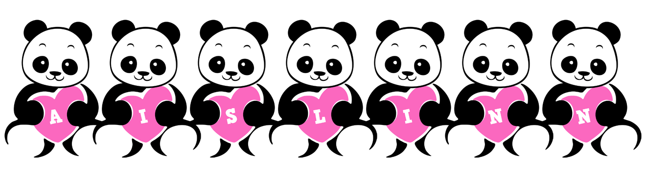 Aislinn love-panda logo