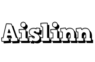 Aislinn snowing logo