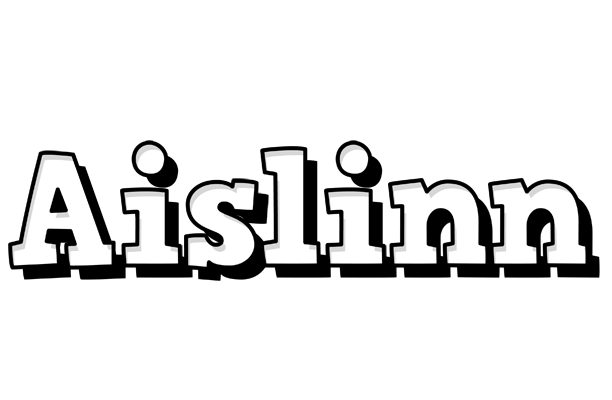 Aislinn snowing logo