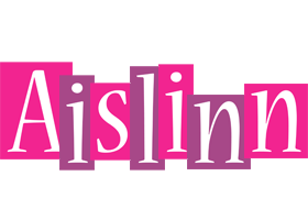 Aislinn whine logo