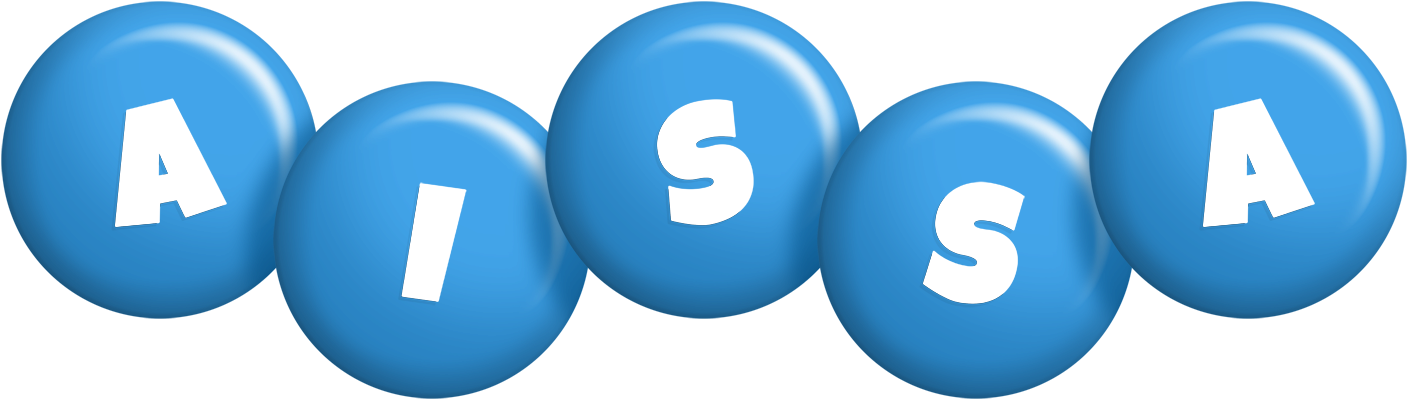 Aissa candy-blue logo