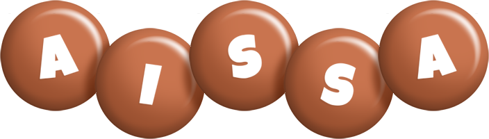 Aissa candy-brown logo