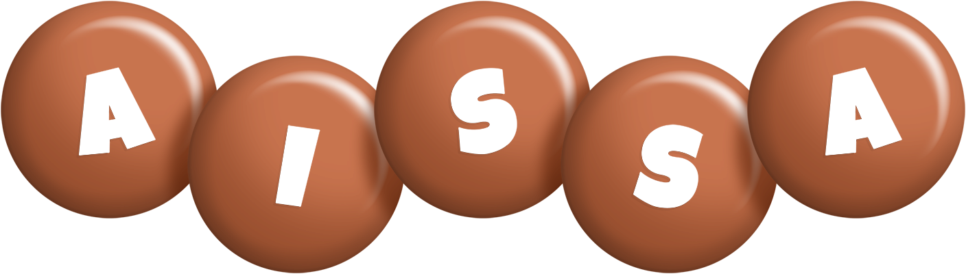 Aissa candy-brown logo