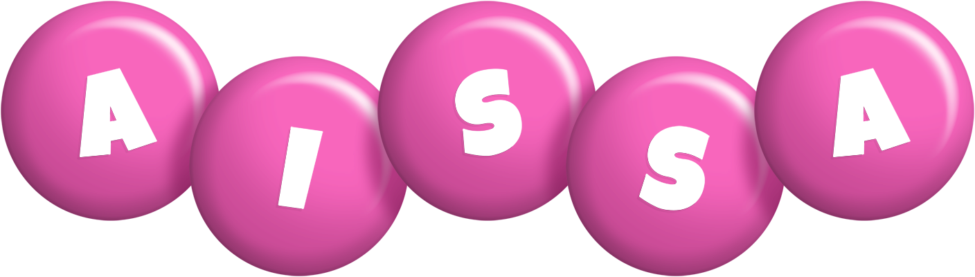 Aissa candy-pink logo