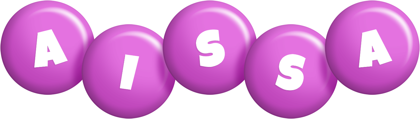 Aissa candy-purple logo
