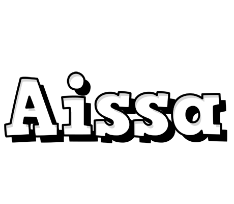Aissa snowing logo