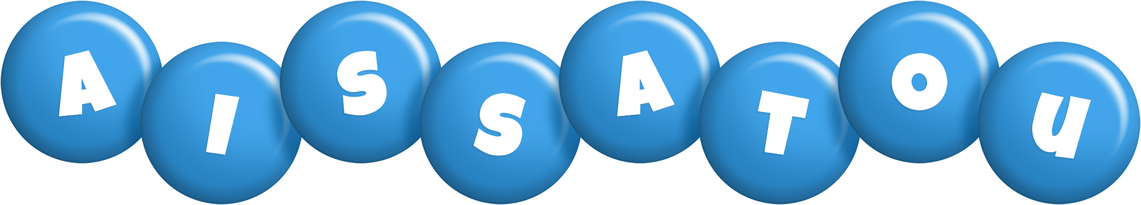 Aissatou candy-blue logo