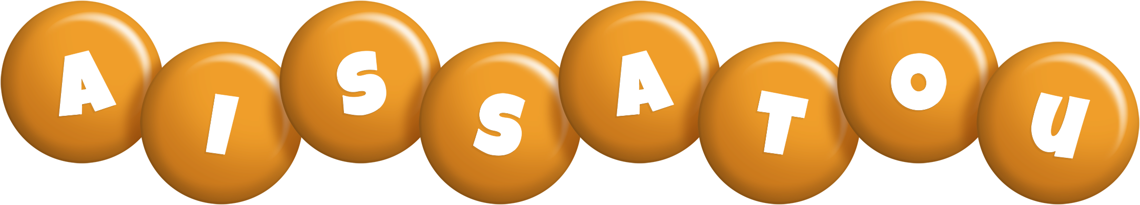 Aissatou candy-orange logo