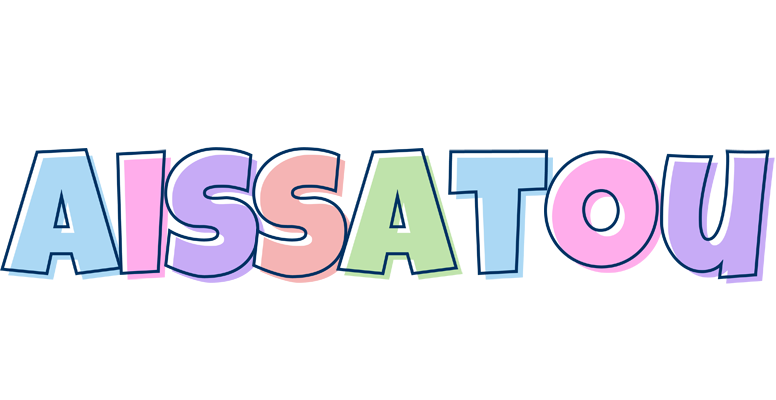 Aissatou pastel logo