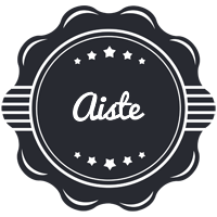 Aiste badge logo