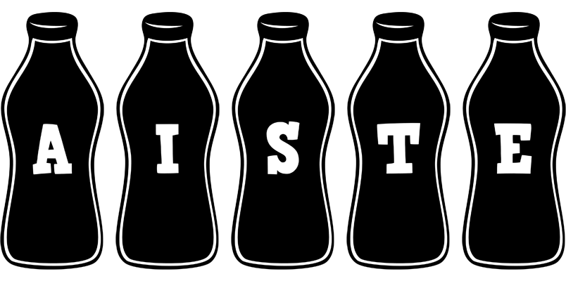 Aiste bottle logo