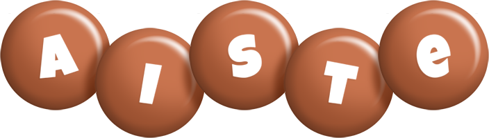 Aiste candy-brown logo