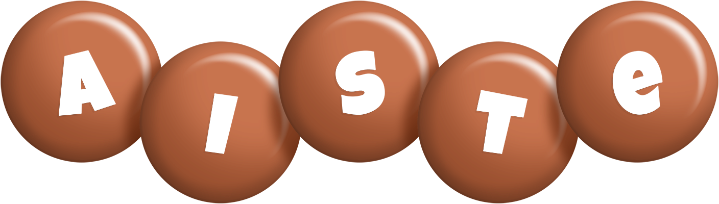 Aiste candy-brown logo