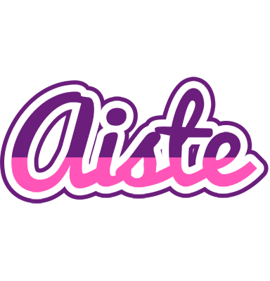 Aiste cheerful logo