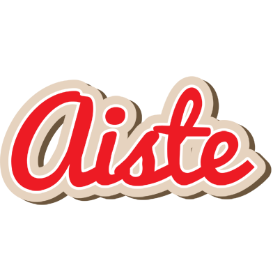 Aiste chocolate logo