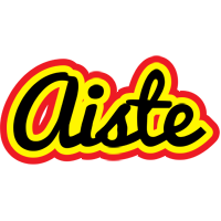 Aiste flaming logo