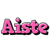 Aiste girlish logo