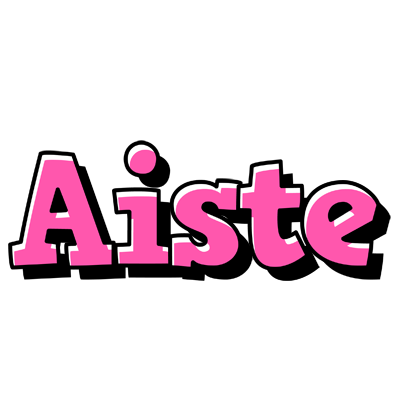 Aiste girlish logo