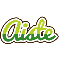 Aiste golfing logo