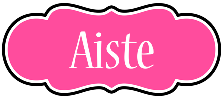 Aiste invitation logo