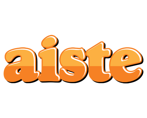Aiste orange logo