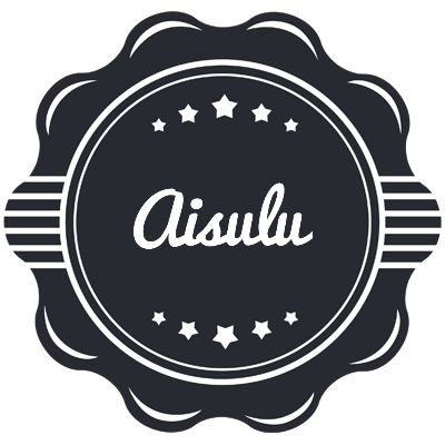 Aisulu badge logo