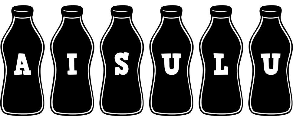 Aisulu bottle logo