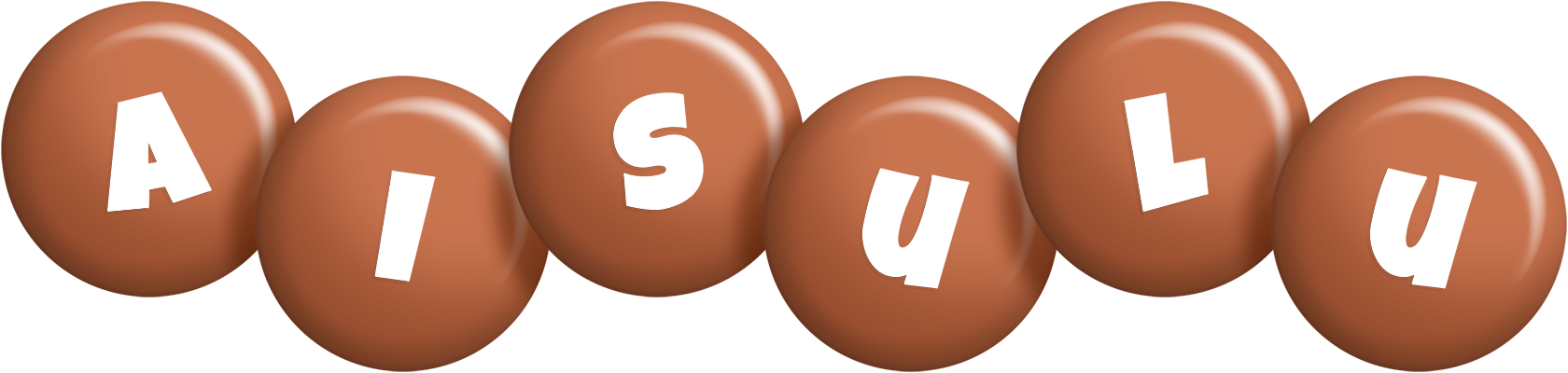 Aisulu candy-brown logo