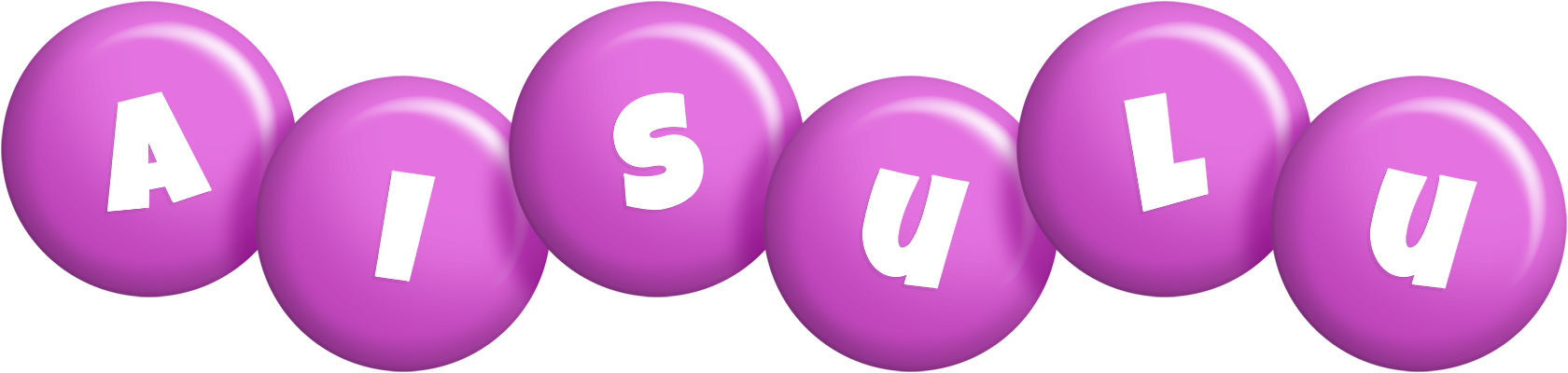 Aisulu candy-purple logo