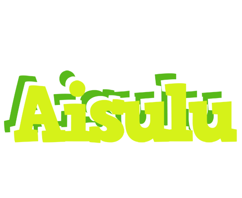 Aisulu citrus logo