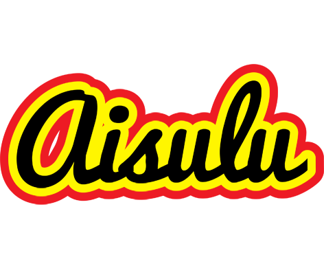 Aisulu flaming logo