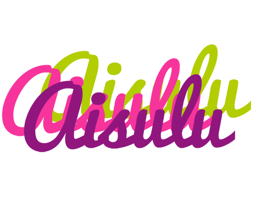 Aisulu flowers logo
