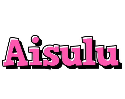 Aisulu girlish logo