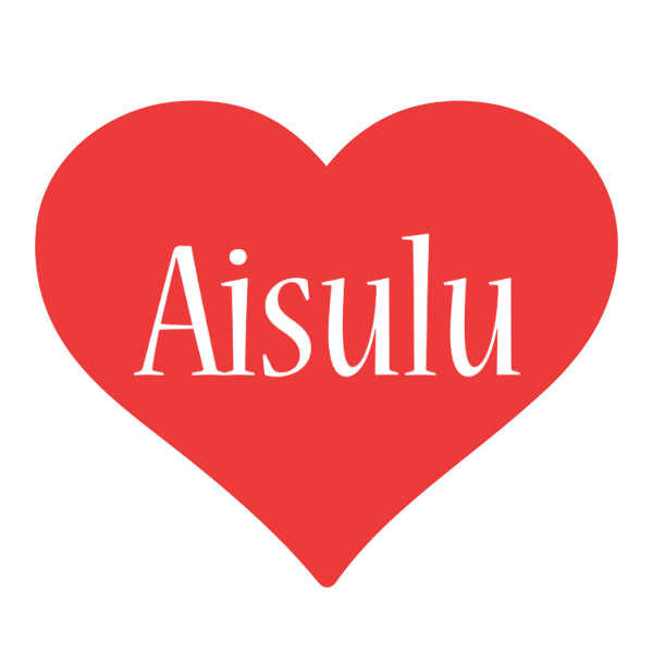 Aisulu love logo