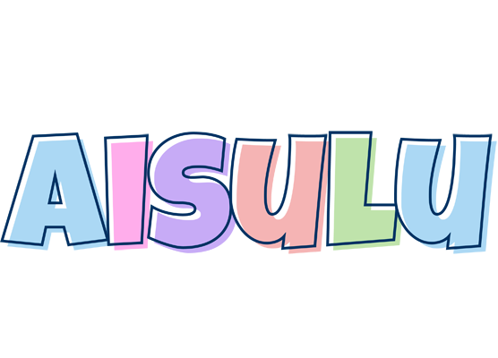 Aisulu pastel logo