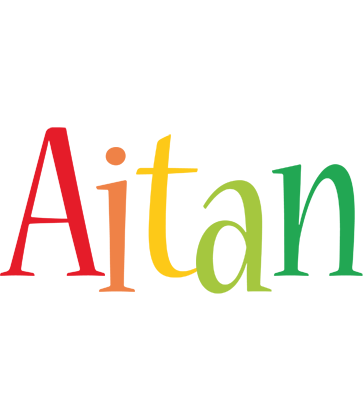 Aitan birthday logo