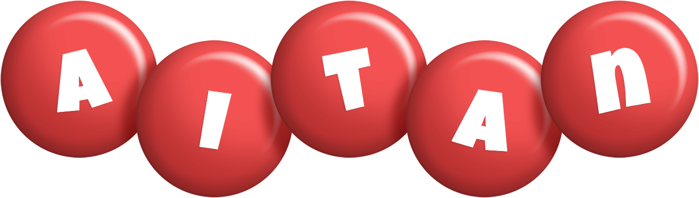 Aitan candy-red logo