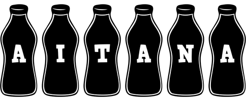 Aitana bottle logo