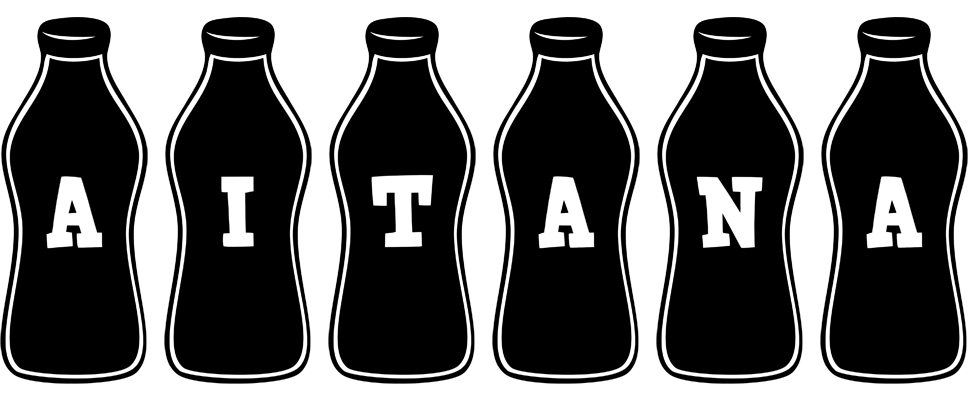 Aitana bottle logo