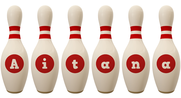 Aitana bowling-pin logo
