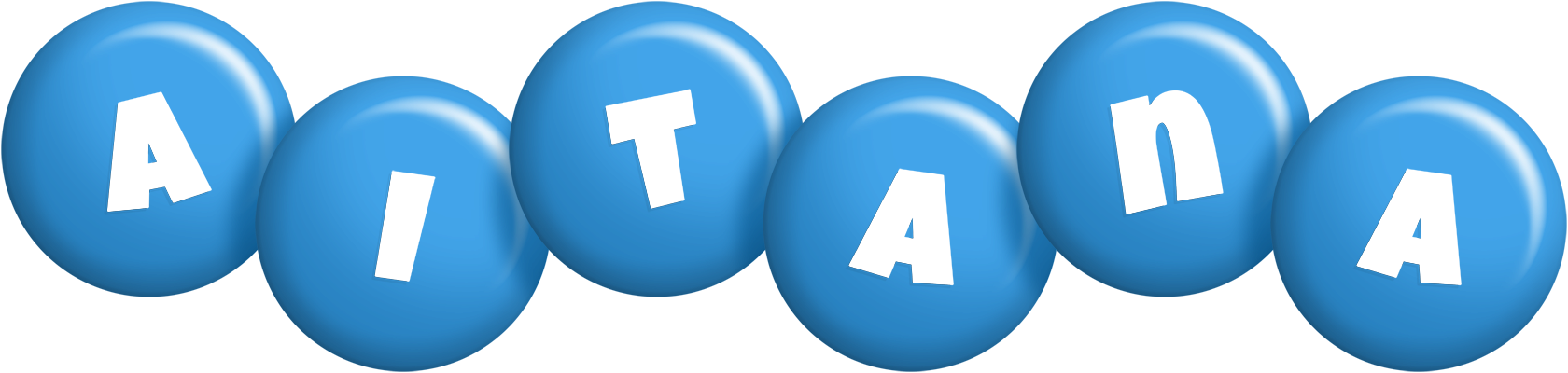 Aitana candy-blue logo