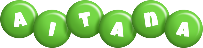 Aitana candy-green logo