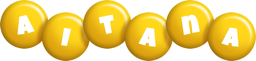 Aitana candy-yellow logo