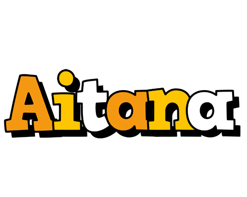 Aitana cartoon logo