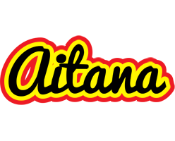 Aitana flaming logo