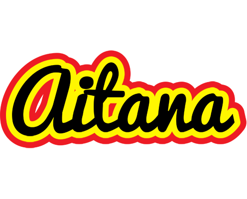 Aitana flaming logo