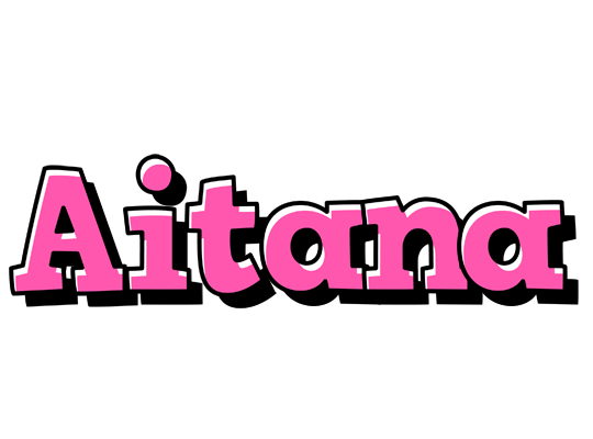 Aitana girlish logo